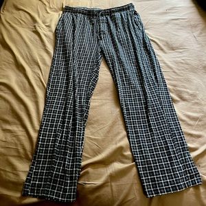 Black & White Plaid Pajama Pant’s | Size L
